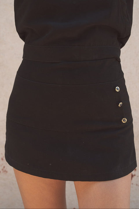 Falda Hexapoda Negra