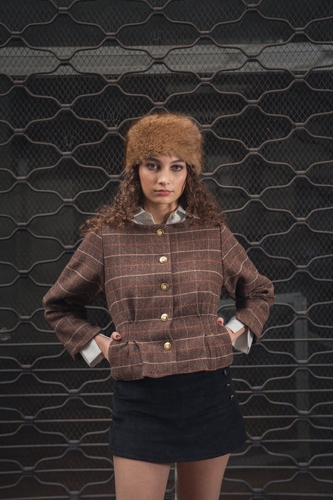 Chaqueta Cummingii Café