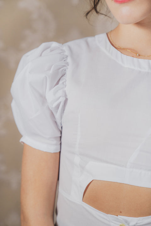 Blusa Metaclisa Blanca
