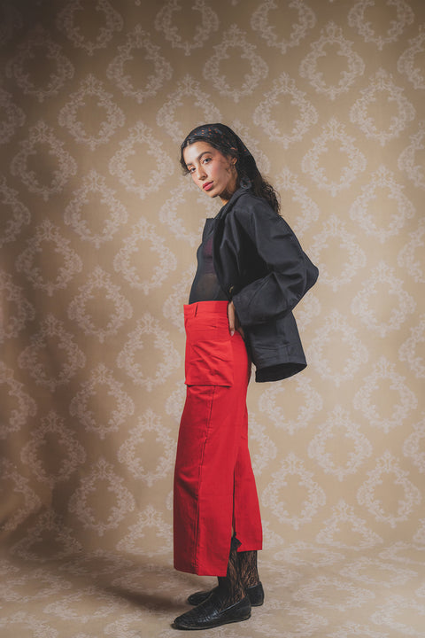 Pantalón Calligrapha Rojo