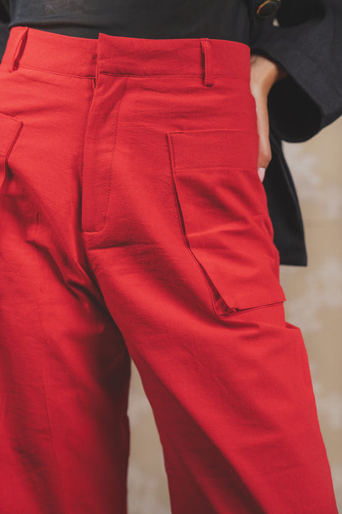 Pantalón Calligrapha Rojo