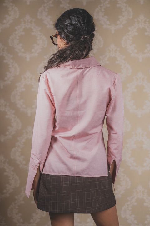 Blusa Hippodamia Rosada
