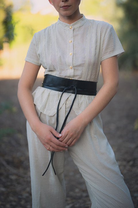 Blusa Tomarus Beige Puntos
