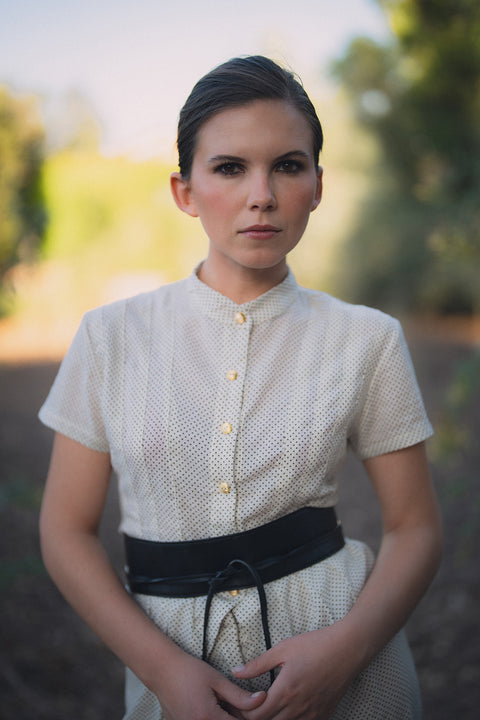 Blusa Tomarus Beige Puntos