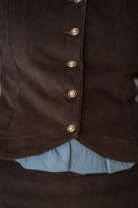 Blusa Oryctomorphus Café