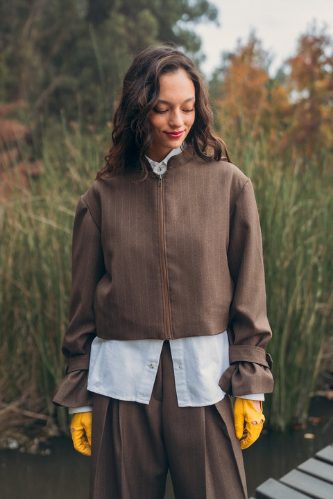 Chaqueta Epilissus Café