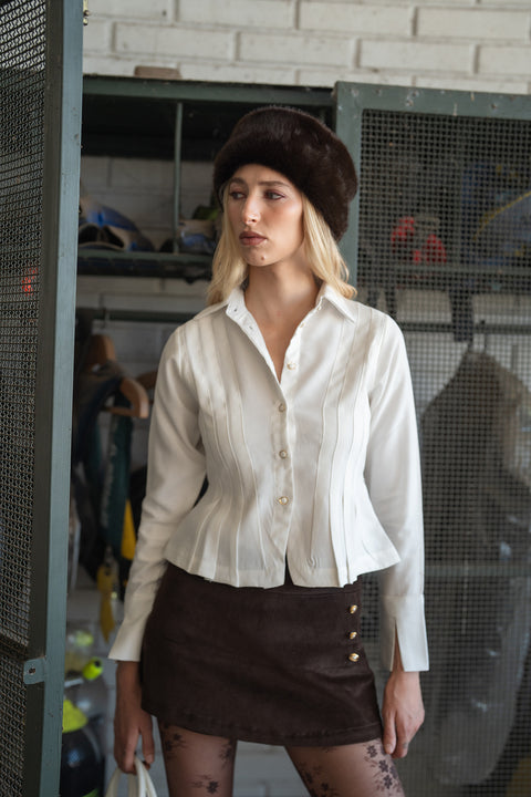 Blusa Aegorhinus Blanca