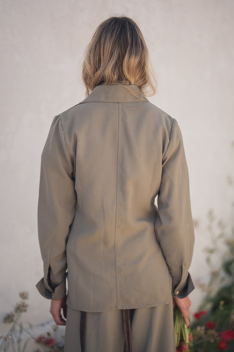 Blusa Hippodamia Verde Militar