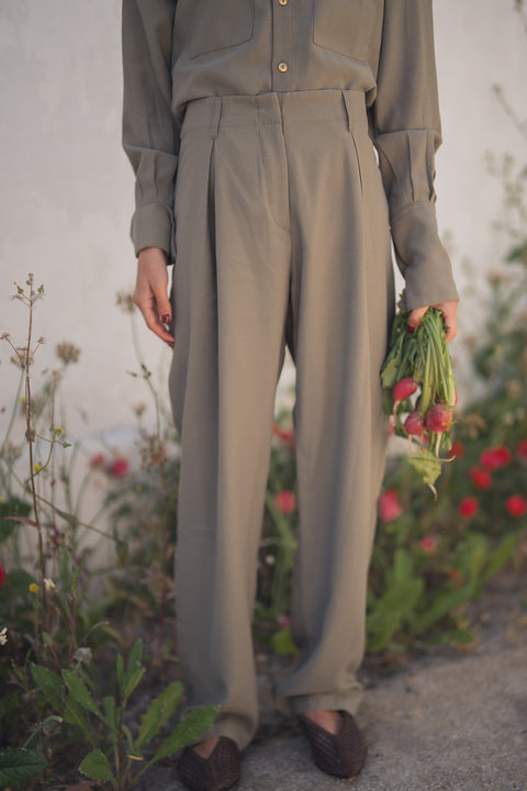 Pantalón Plusiotis Verde Militar