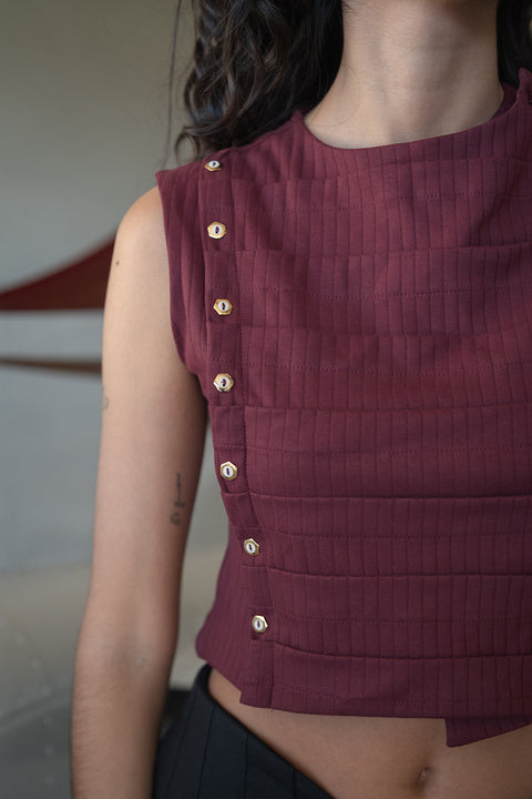 Polera Semiotus Burdeo