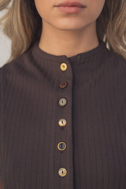 Polera Megathopa Café