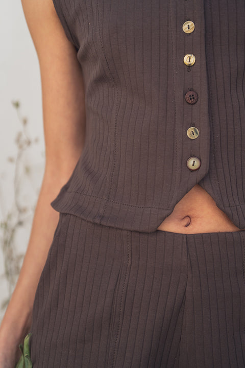 Polera Megathopa Café