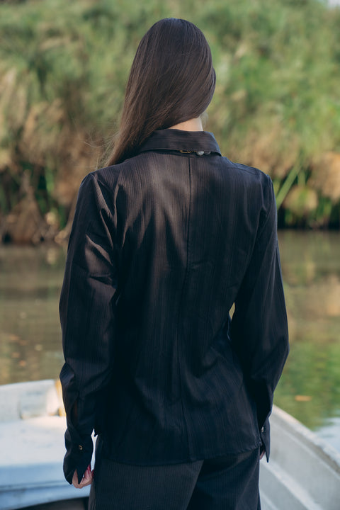 Blusa Hippodamia Negra