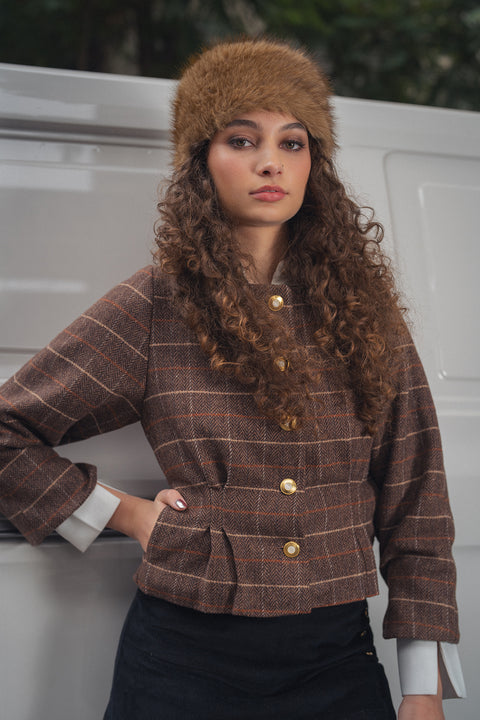 Chaqueta Cummingii Café