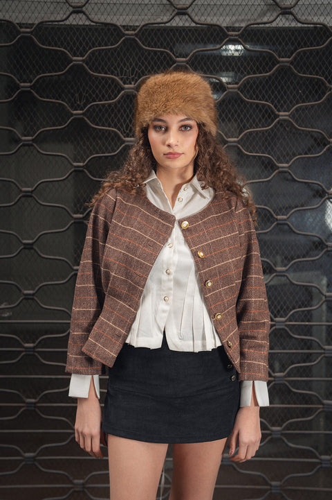 Chaqueta Cummingii Café