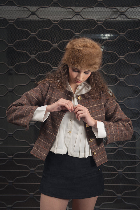 Chaqueta Cummingii Café