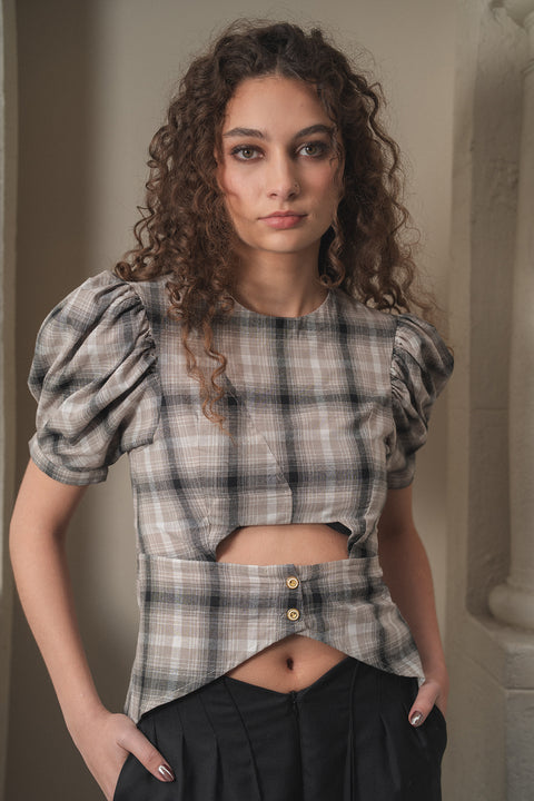 Blusa Metaclisa Cuadrille