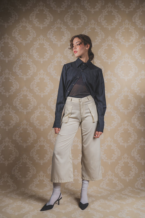Pantalón Calligrapha Mantequilla