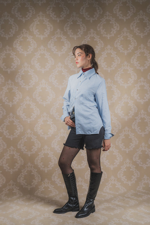 Blusa Hippodamia Celeste