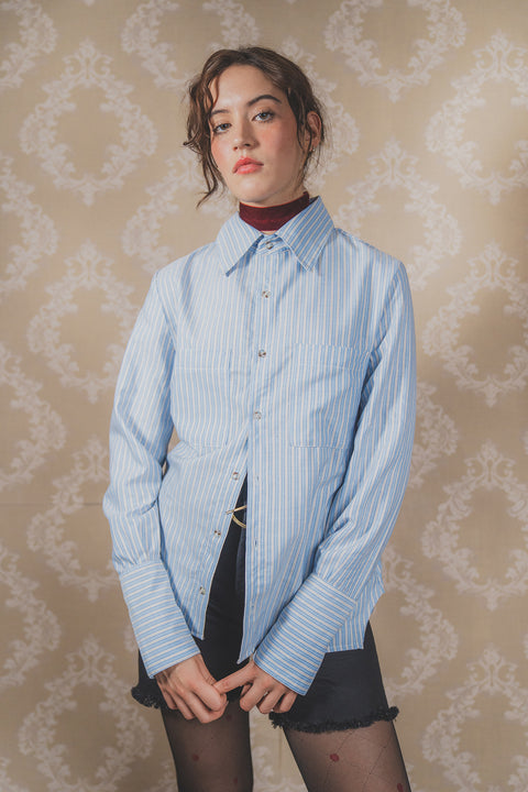 Blusa Hippodamia Celeste