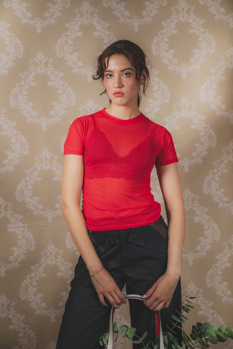 Polera Euchroea Roja