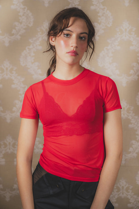 Polera Euchroea Roja