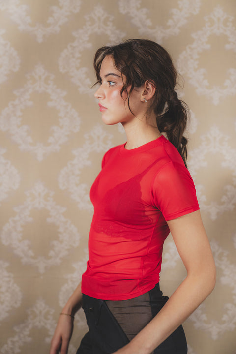 Polera Euchroea Roja