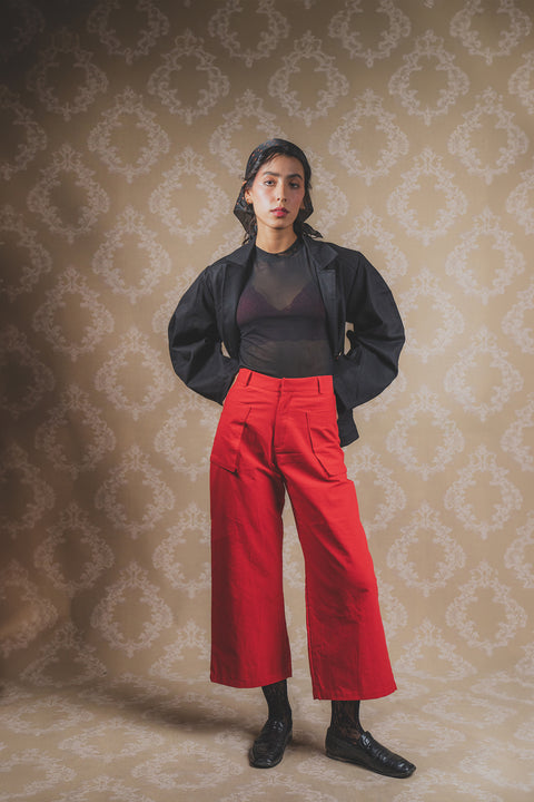 Pantalón Calligrapha Rojo