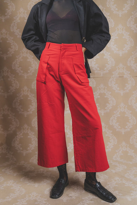 Pantalón Calligrapha Rojo