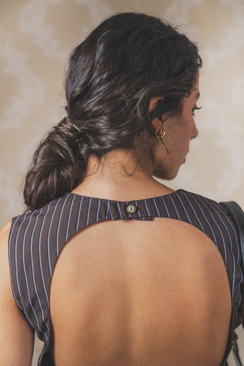 Vestido Kheper Café