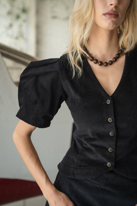Blusa Oryctomorphus Negra