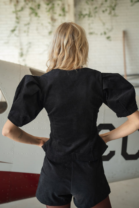 Blusa Oryctomorphus Negra