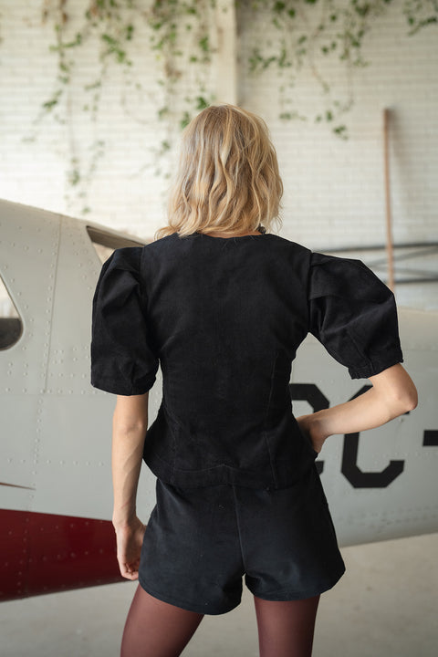 Blusa Oryctomorphus Negra