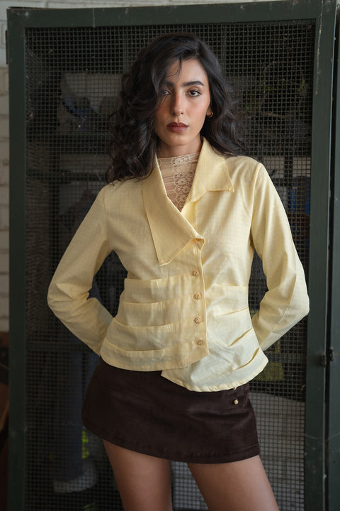 Blusa Dymusia Amarilla