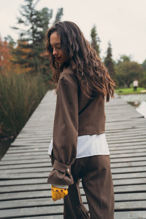 Chaqueta Epilissus Café