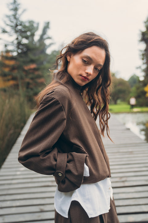 Chaqueta Epilissus Café