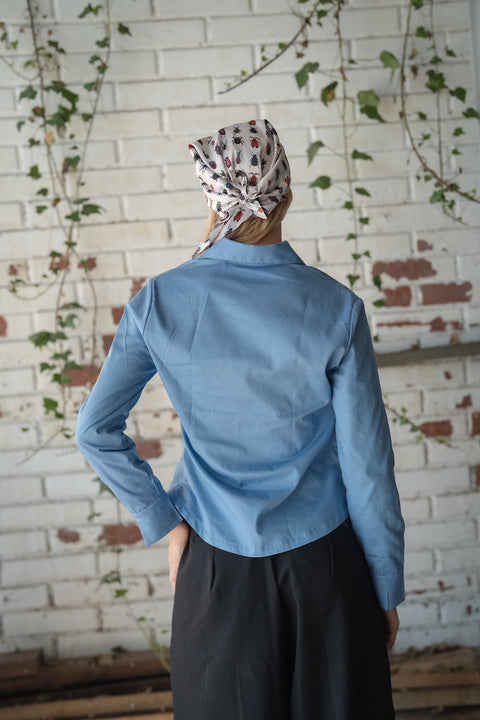 Blusa Dymusia Celeste