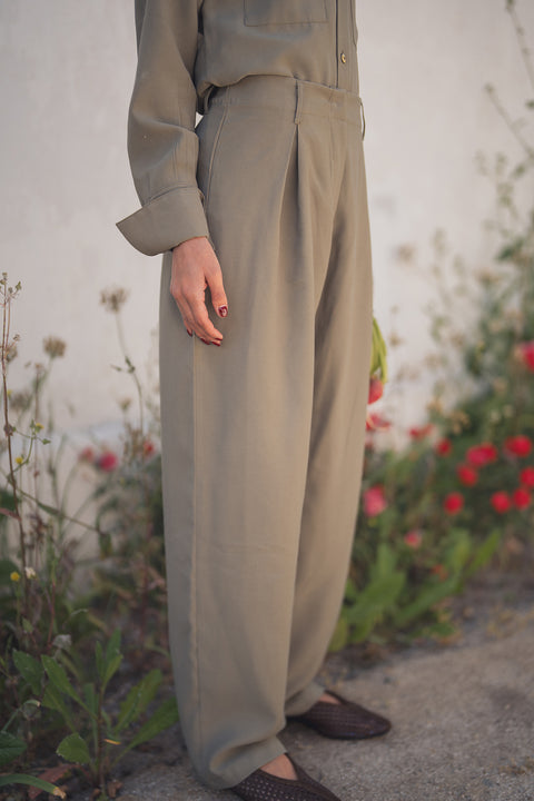 Pantalón Plusiotis Verde Militar