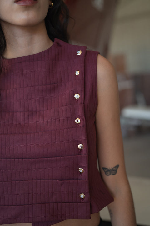 Polera Semiotus Burdeo