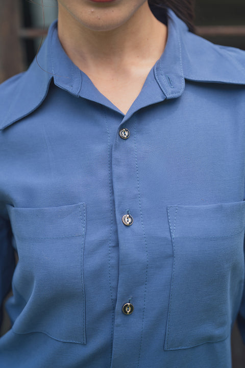 Blusa Hippodamia Azul