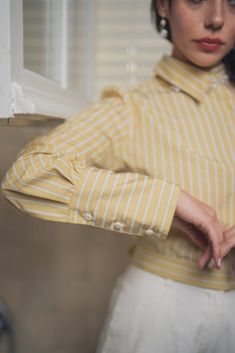 Blusa Acalyptus Mantequilla