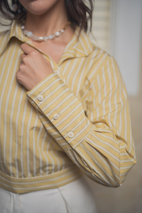 Blusa Acalyptus Mantequilla