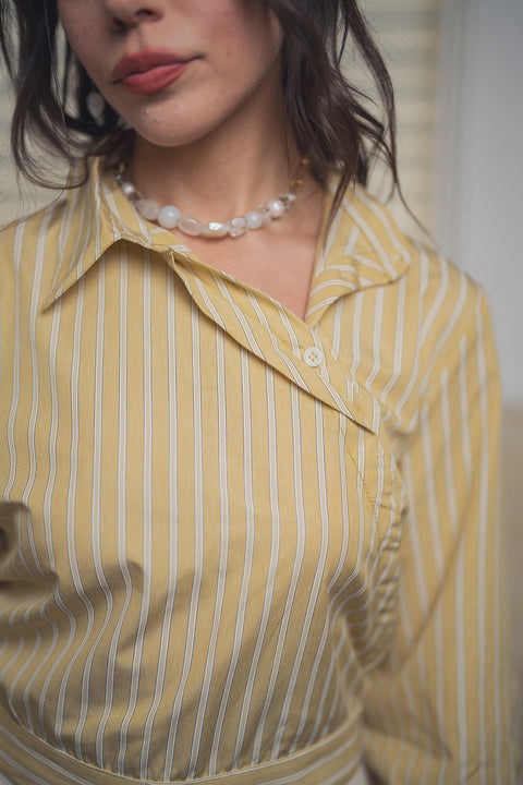 Blusa Acalyptus Mantequilla