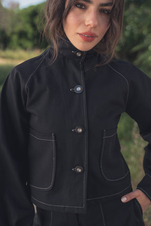 Chaqueta Calosoma Negra